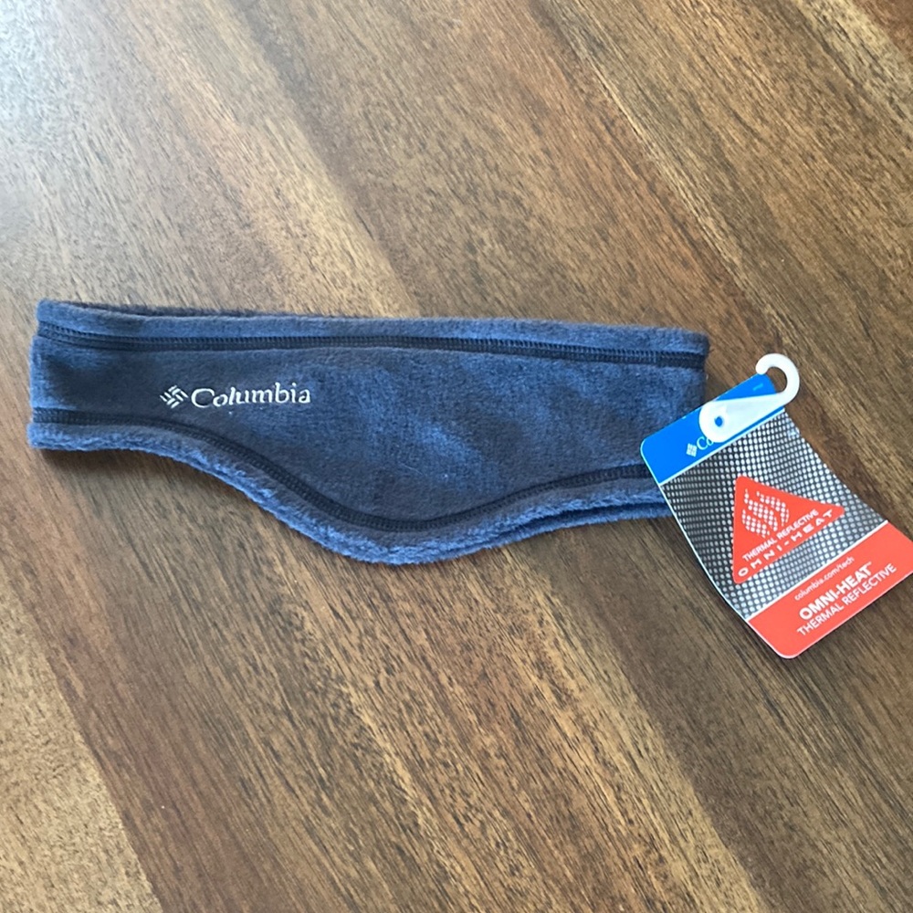 Youth Columbia thermal reflective Omni heat head band and ear muff NWT